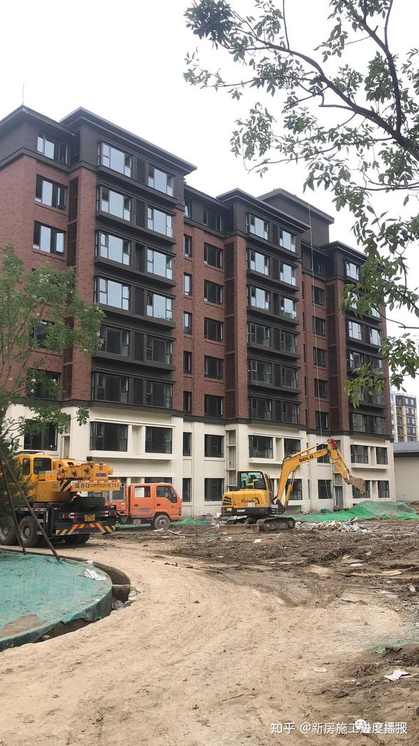京居网踩盘:橡树珑湾7月最新施工进度播报