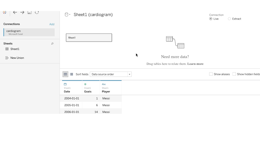 【tableau小技巧】心电图-会行走的line chart
