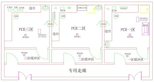 落实疫情防控最新要求pcr实验室从设计到管理全攻略专业承接实验室