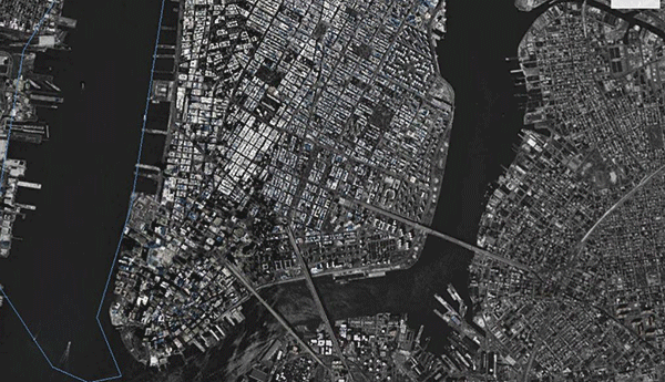 高清卫星实景地图查看城市3d立体效果,太清晰了
