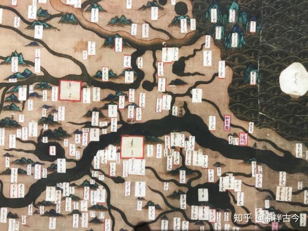 从存世最久远的彩绘世界地图大明混一图展开来看中国古代王朝世界观的