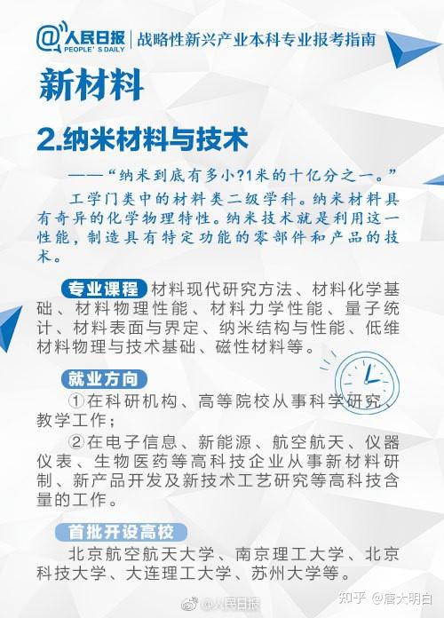 高考专业科普系列:纳米材料与技术