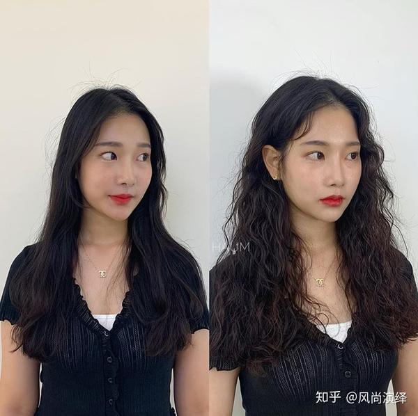 对于发量比较少的女性来说,这种全头小卷烫发是再好不过了,既能增加发