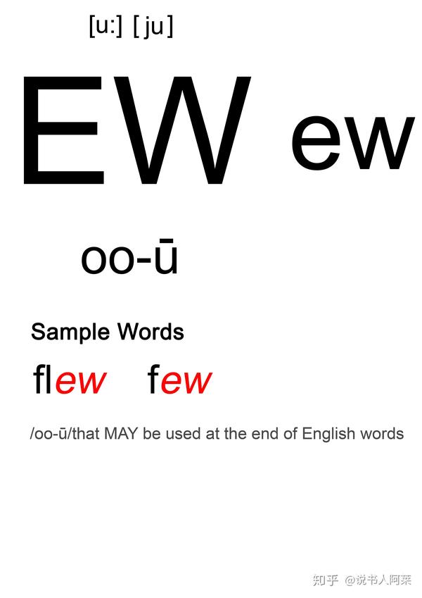 ew  sample words 09-1:flew