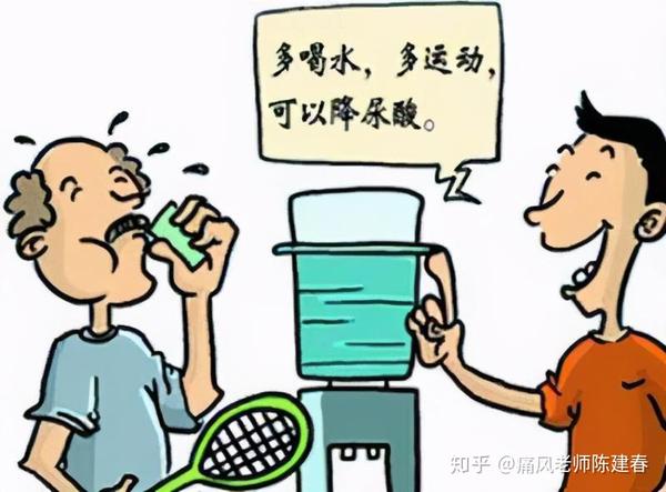 痛风,高尿酸患者都知道多喝水,但喝水也有方法,你知道