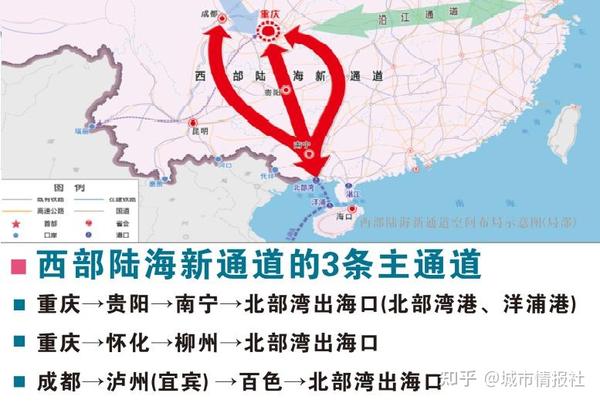 相比之下,由于国家战略的调整,湛江作为西南出海大通道的龙头港,北部