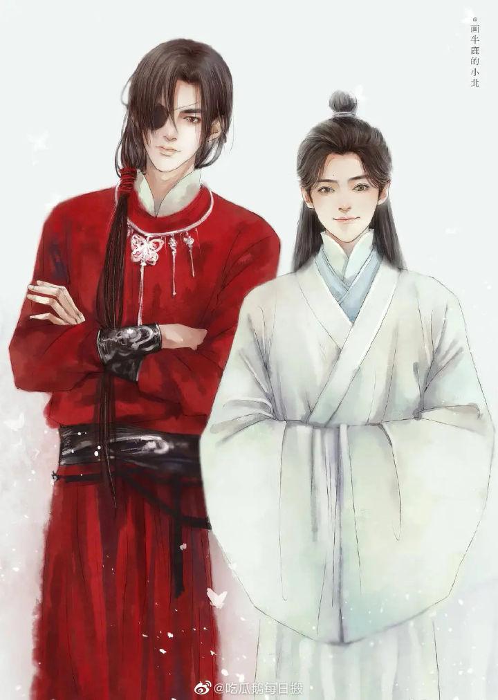 《天官赐福》真人版官宣,谢怜简直就是原型,花城是186