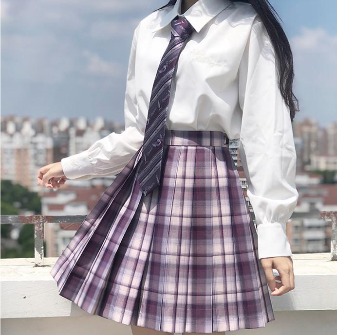 2021年有哪些好看的jk制服,13条绝美紫色系jk格裙推荐