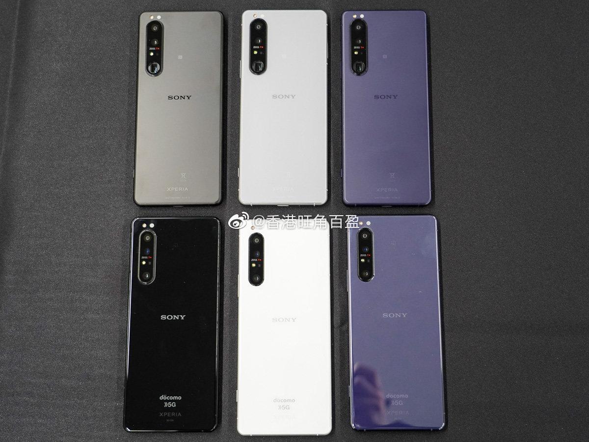 索尼Xperia1,索尼xperia pro 索尼xperia 1 iii 与xperia1 ii对比图