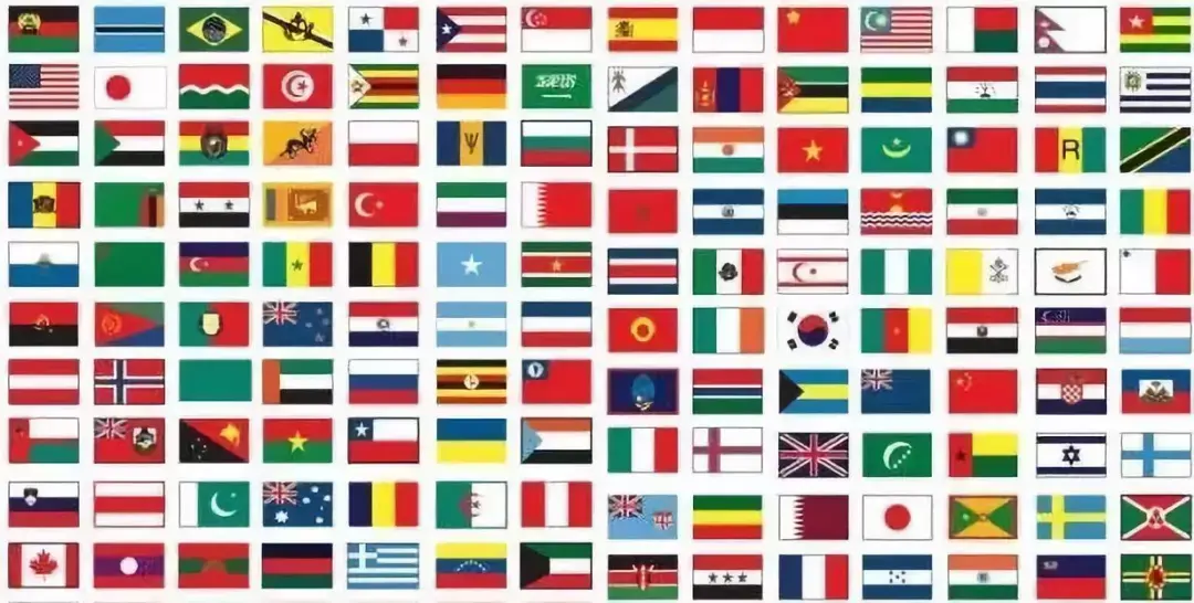 为什么世界上所有国家的国旗,几乎从来都没有出现紫色
