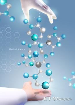 科学未来研发基因实验发现医疗海报