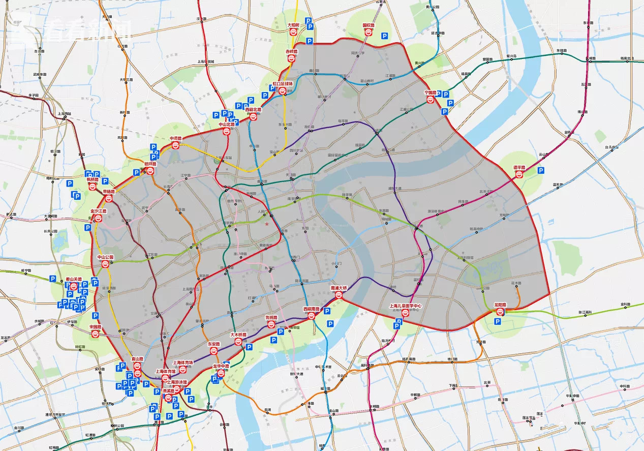 上海最新道路限行政策5月6日开始实施