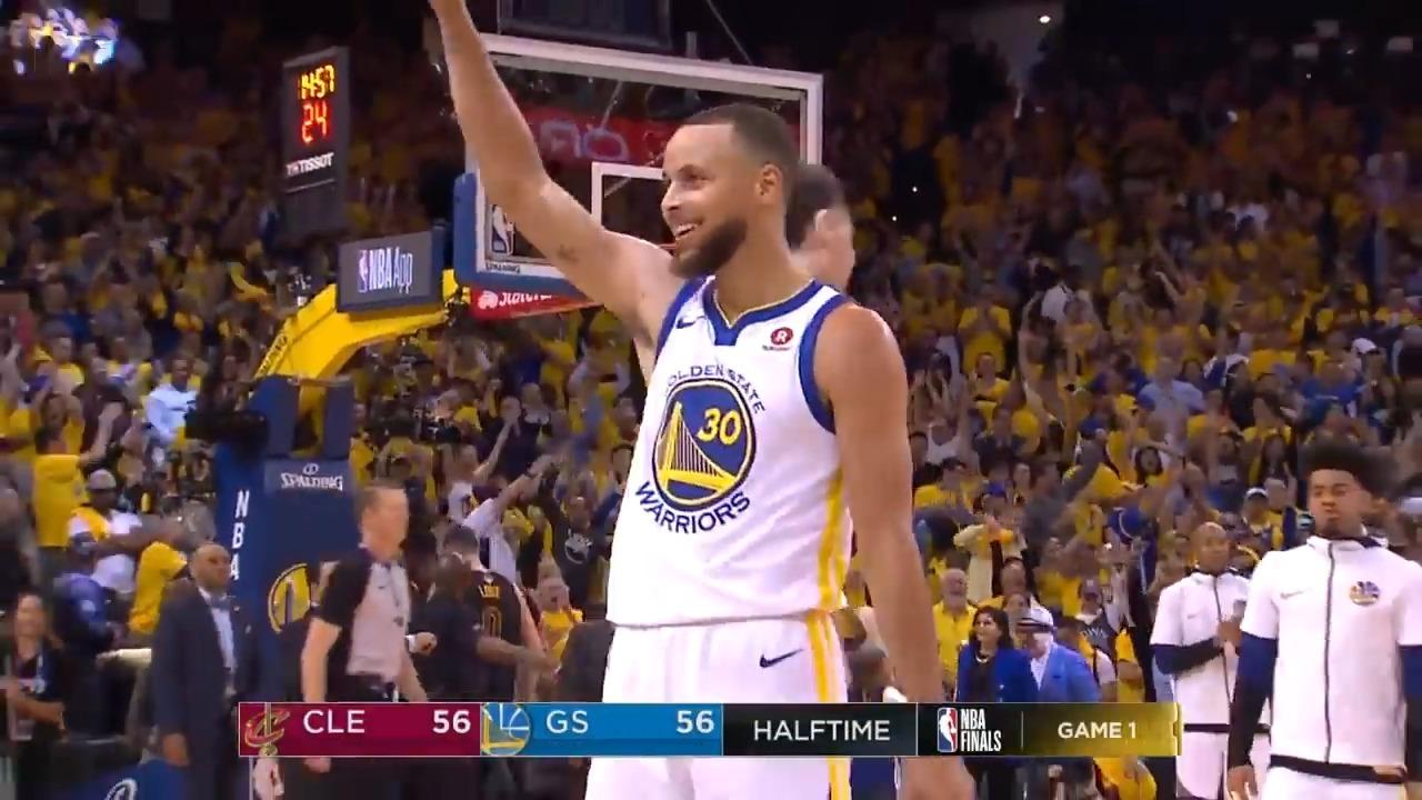 【nba兵器谱】库里三分——踩点三分,就是这么丝滑