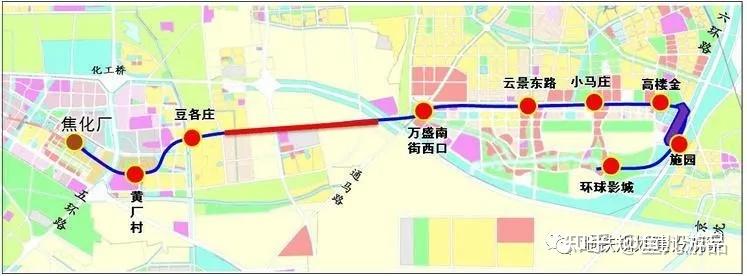 北京地铁7号线在百子湾地区为什么有如此多站