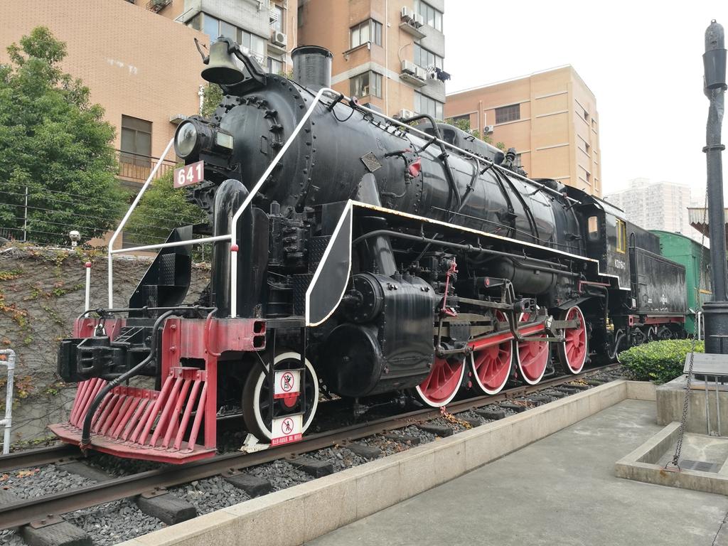 中国上海铁路博物馆kd7-641号蒸汽机车