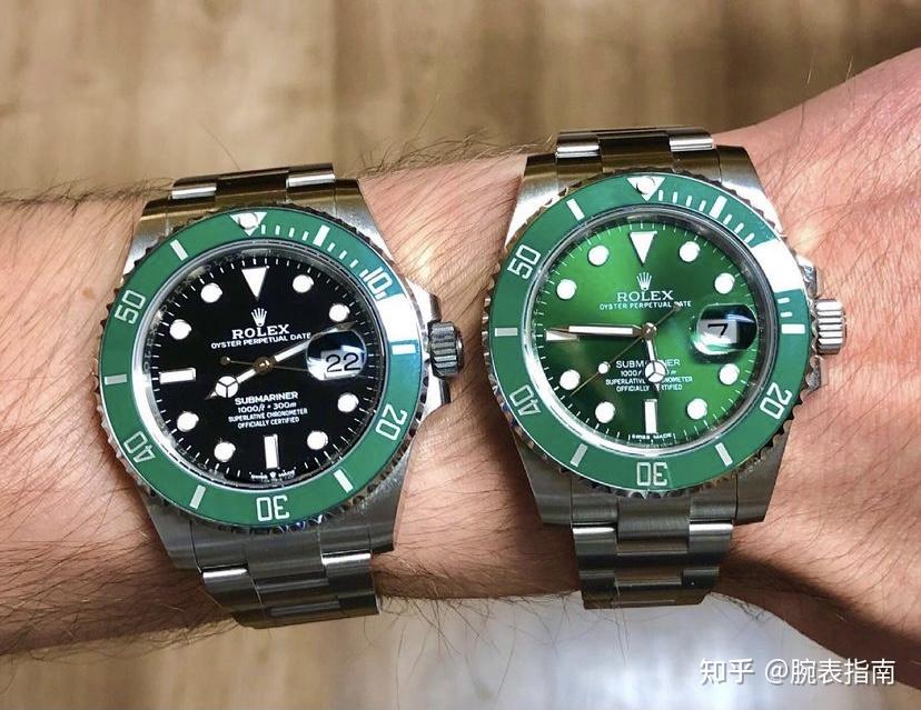 劳力士潜航者型系列116610lv绿水鬼,目前全新手表的市场报价是15万