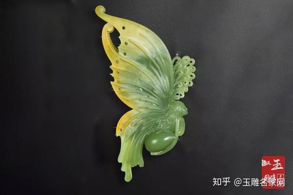 蝴蝶的寓意象征是如何表现在玉雕上的,这些玉蝴蝶真的