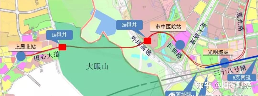 光明区凤凰城塘家第一工业区旧改高铁综合体正地铁口长圳综合体外环