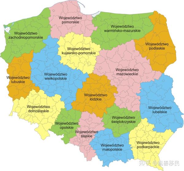 如何移民欧盟的经济中心波兰共和国(中欧)
