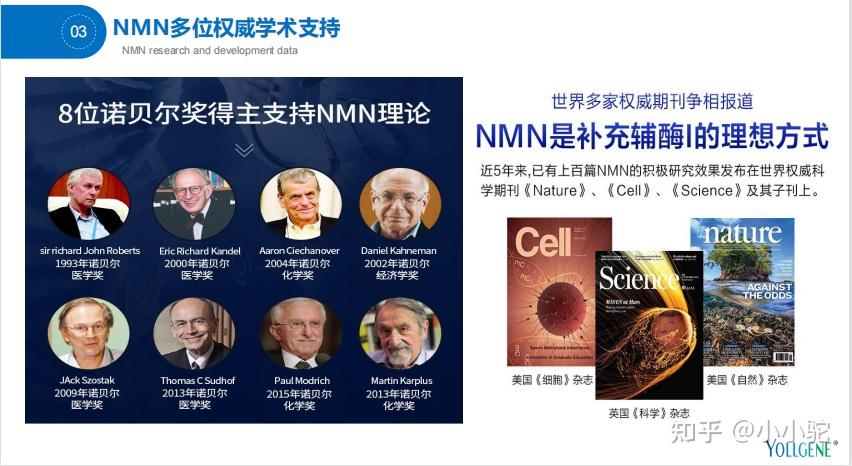 为什么可以让8位诺贝尔奖项获得者联合推荐?nmn招商,nmn代理,又潜