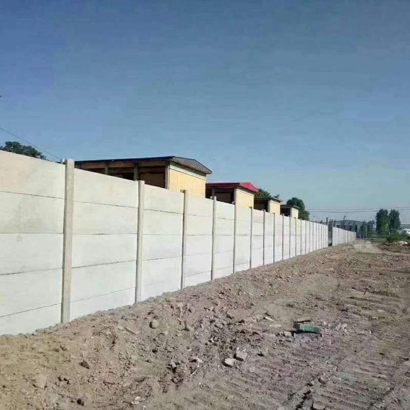 水泥围墙多少钱一米预制拼接式简易水泥围墙的价格水泥围墙造价多少