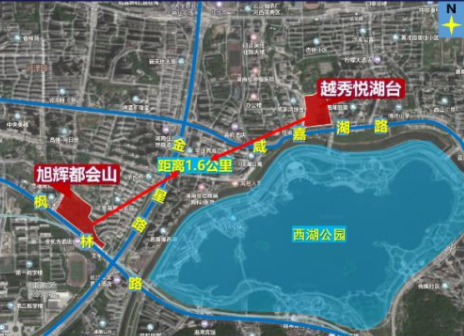 长沙买房2环内相距2公里的楼盘1000的差价在哪里越秀悦湖台vs旭辉