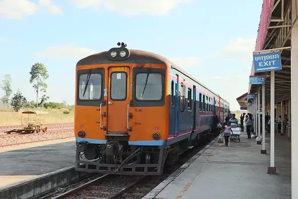 塔纳廊站是老挝全国唯一一座火车站(来源:蚂蜂窝)