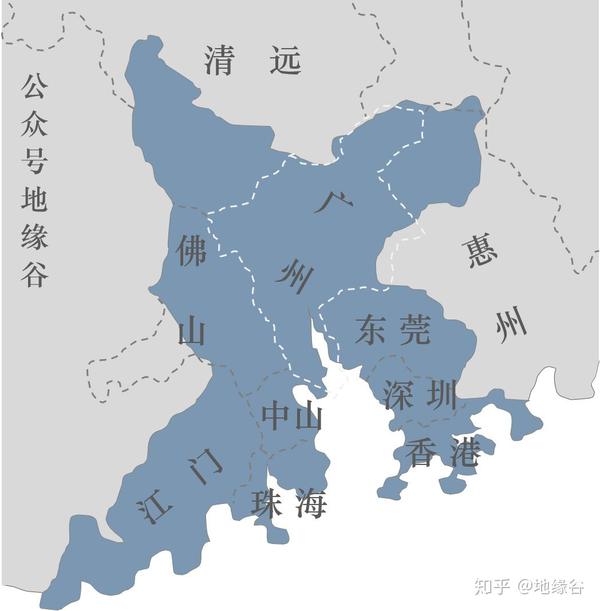 深圳,佛山,东莞是怎么从广州分出来的?