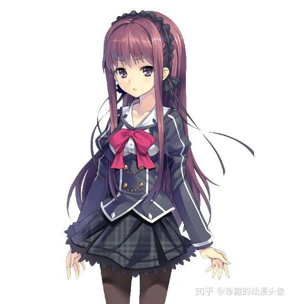 珍藏的动漫头像:校园风美图,活泼开朗的小仙女,对未来