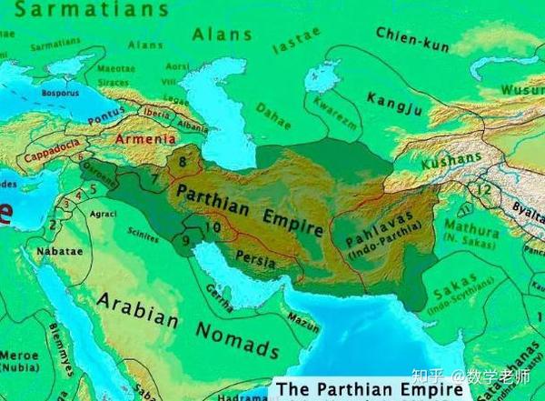 身为四大帝国之一却被汉朝评价为兵弱帕提亚帝国实力如何