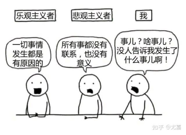 你觉得你是乐观主义者还是悲观主义者