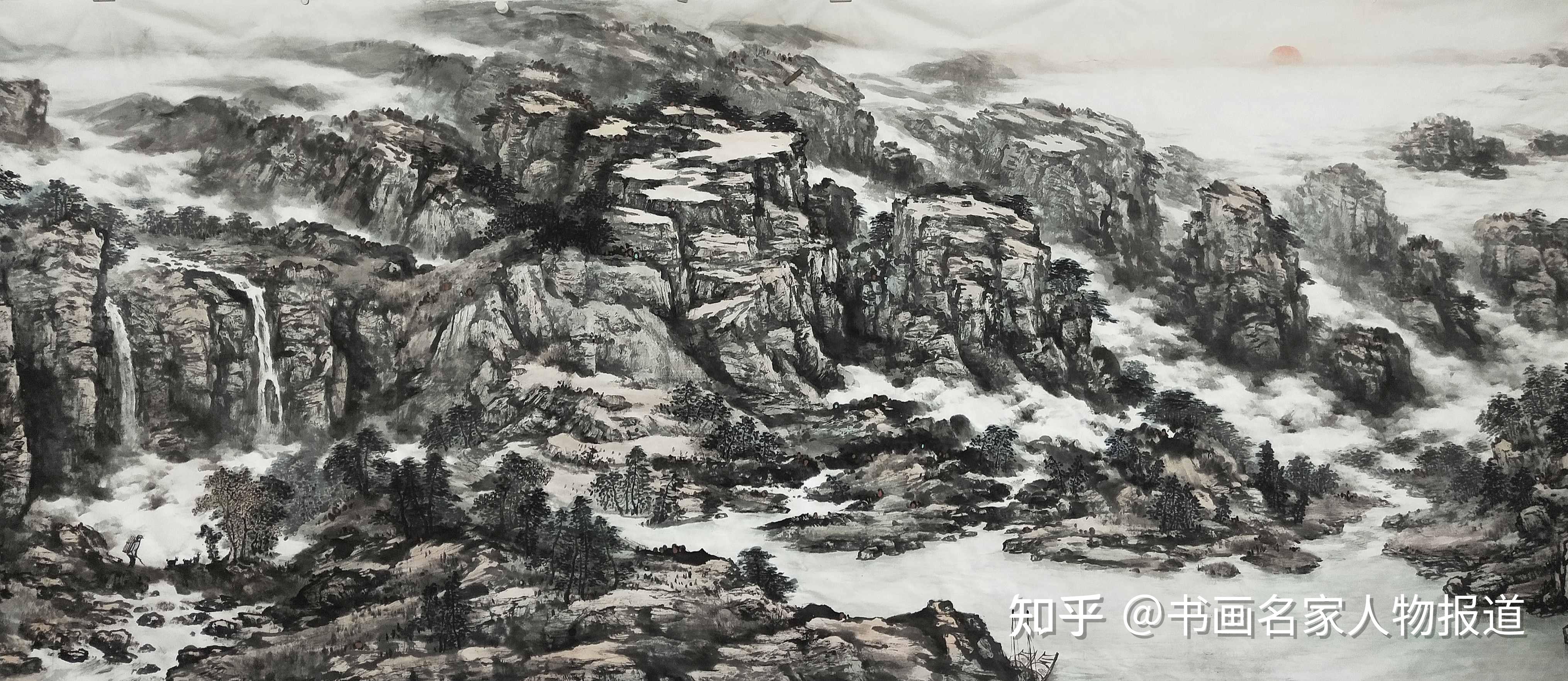 「翰墨名家」画家白云龙艺术作品赏析