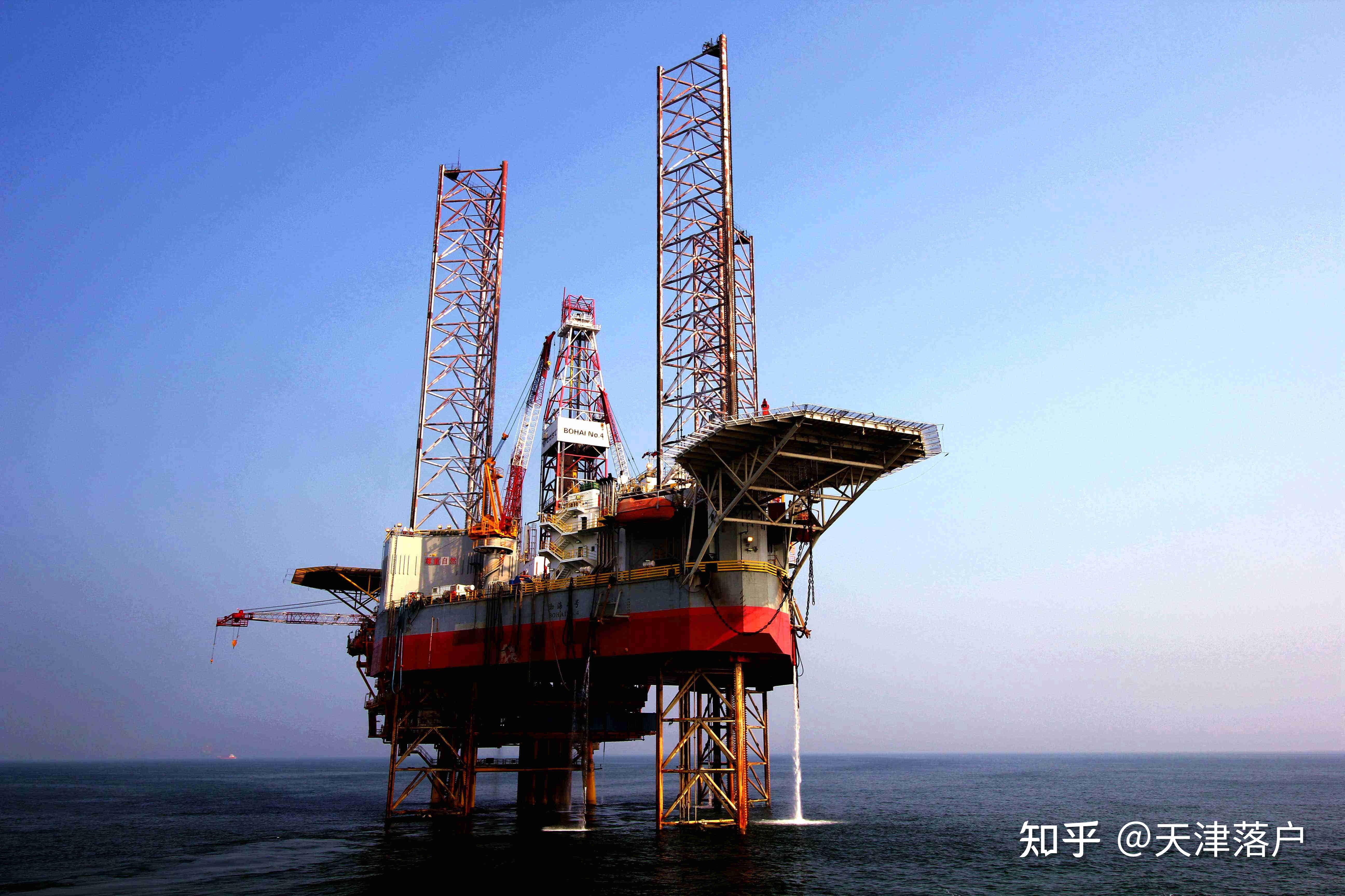 先给大家看看海上石油平台的一个全貌先介绍一下海上石头开采平台
