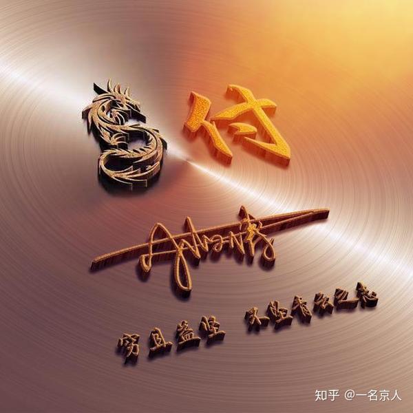 20款奢华微信姓氏头像壁纸!快来找找你的吧!