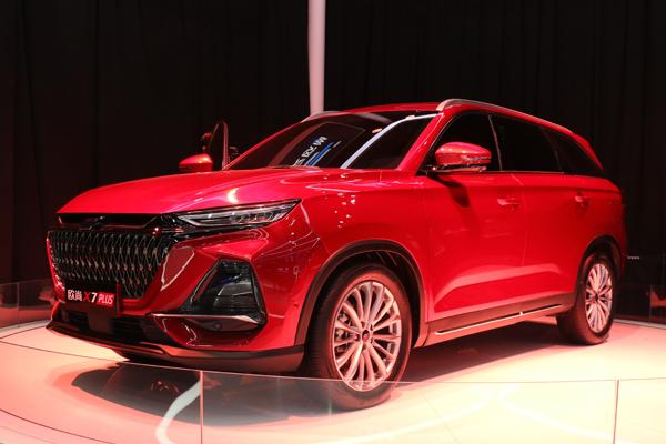 长安欧尚x7plus图片,长安欧尚x7空间图片 2021上海车展长安欧尚x7plus亮相