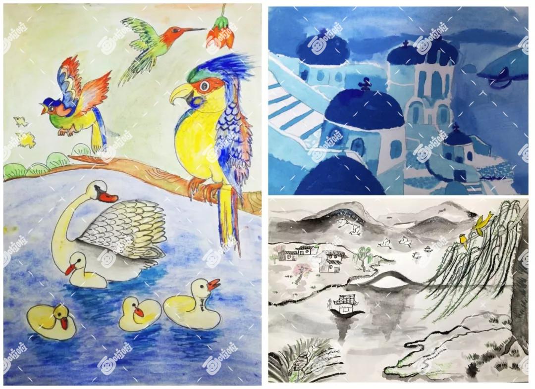 她想给两个孩子报美术班,问报名处才知道,画画有很多分类:国画,水粉