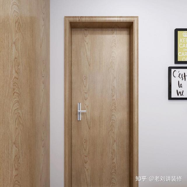 白色墙面和白色瓷砖配什么颜色的卧室门看?