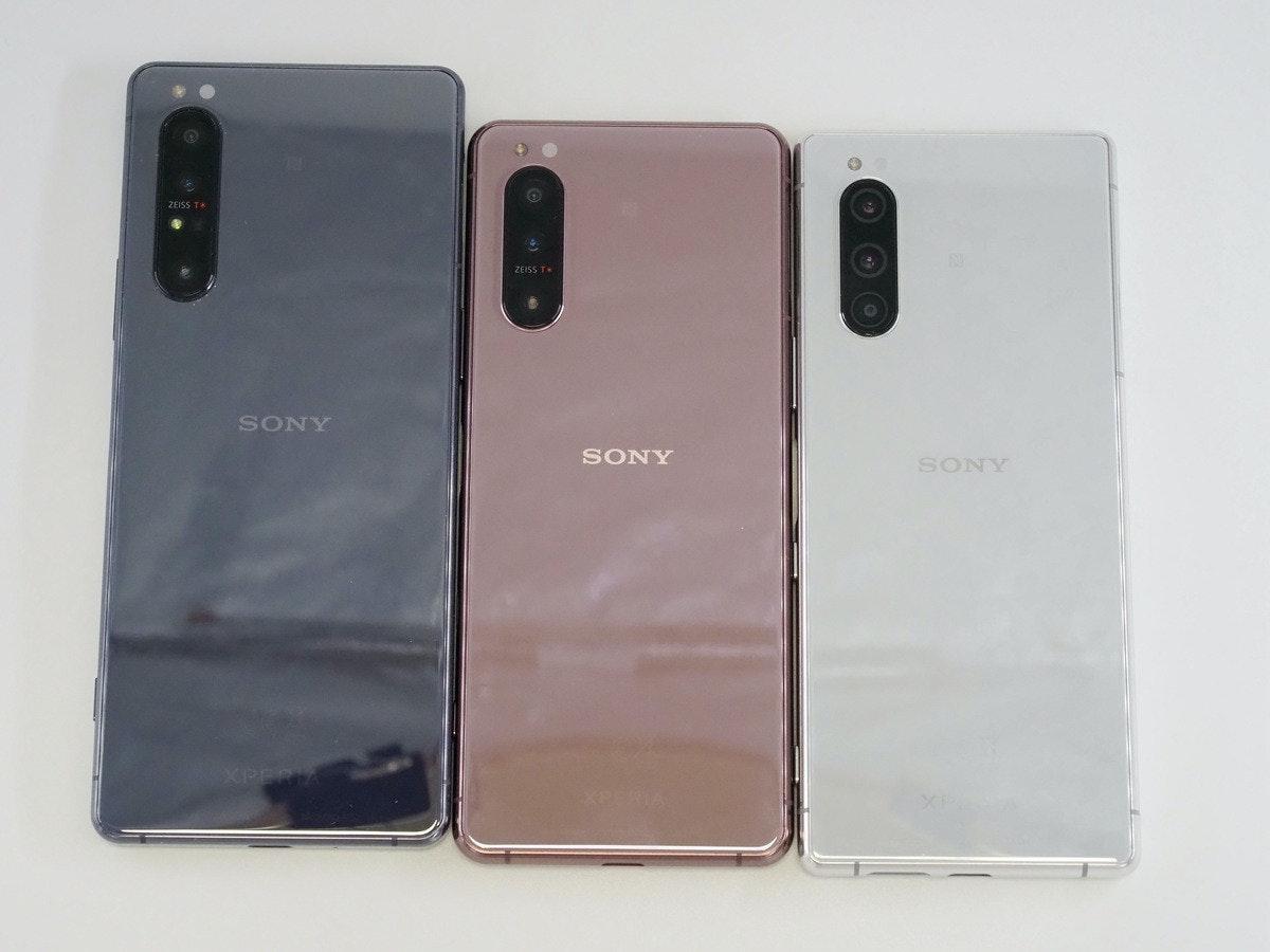 索尼xperia 5 ii 与 xperia 1 ii与xperia 5对比图,你