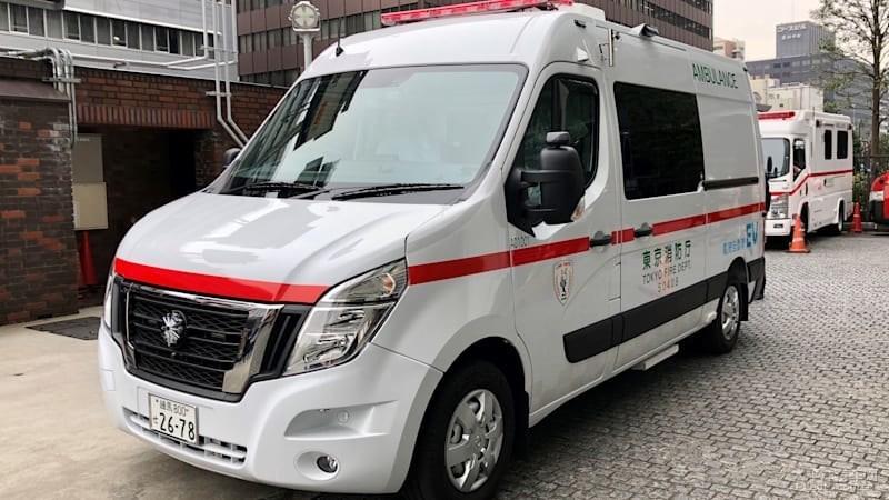 城市救援利器日产nv400电动救护车