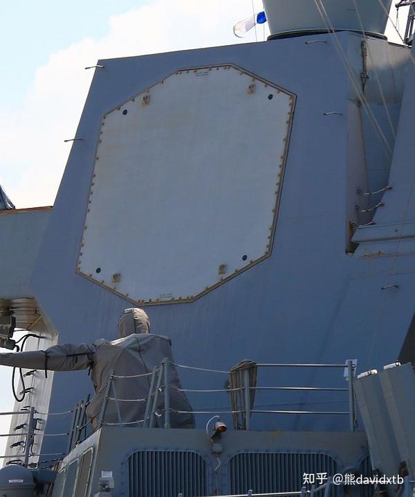 美利坚海军的神盾anspy13d相控阵雷达