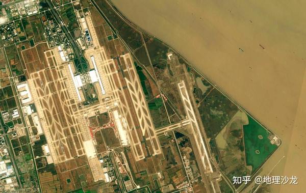 上海浦东国际机场航拍