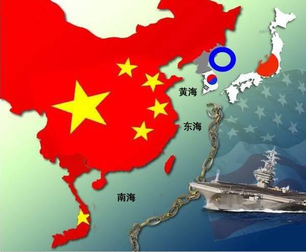 因为这有利于他们继续依托台湾形成第一岛链包围中国