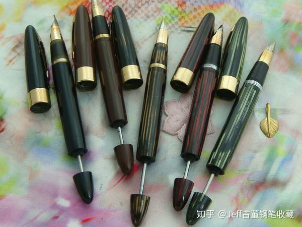 犀飞利真空钢笔的结构:sheaffer's vacuum-fil 上墨