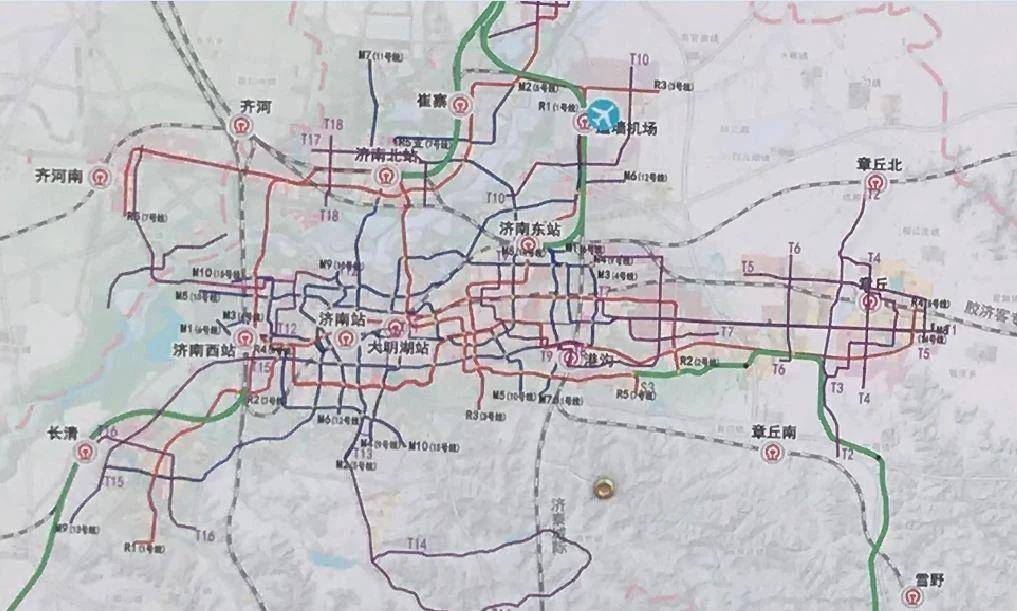 济南地铁全域规划各种信息汇总20200313