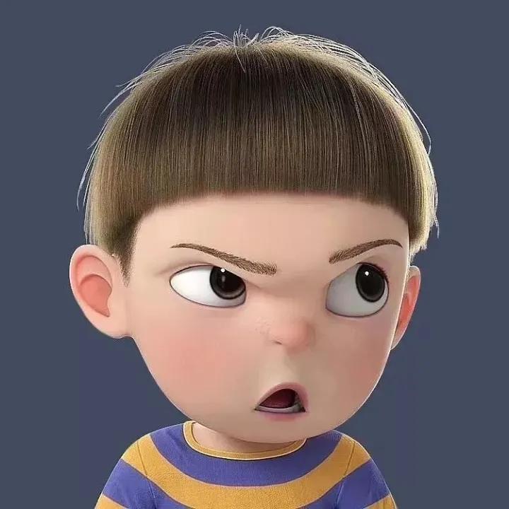 有没有这种3d小孩风格的头像
