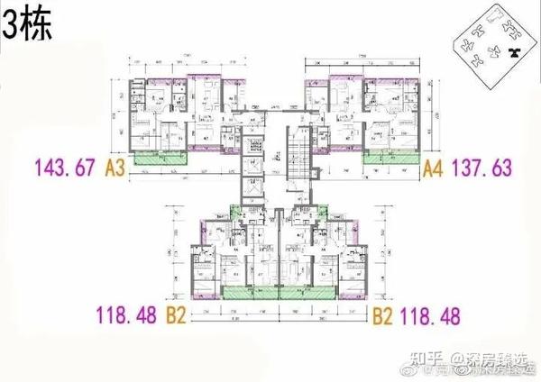 接下来我们将会出一篇关于海岸城和深铁懿府的户型分析.