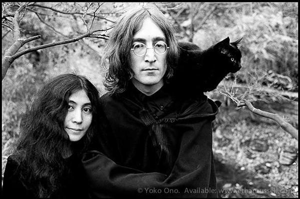约翰·列侬(john lennon)和小野洋子(yoko ono)