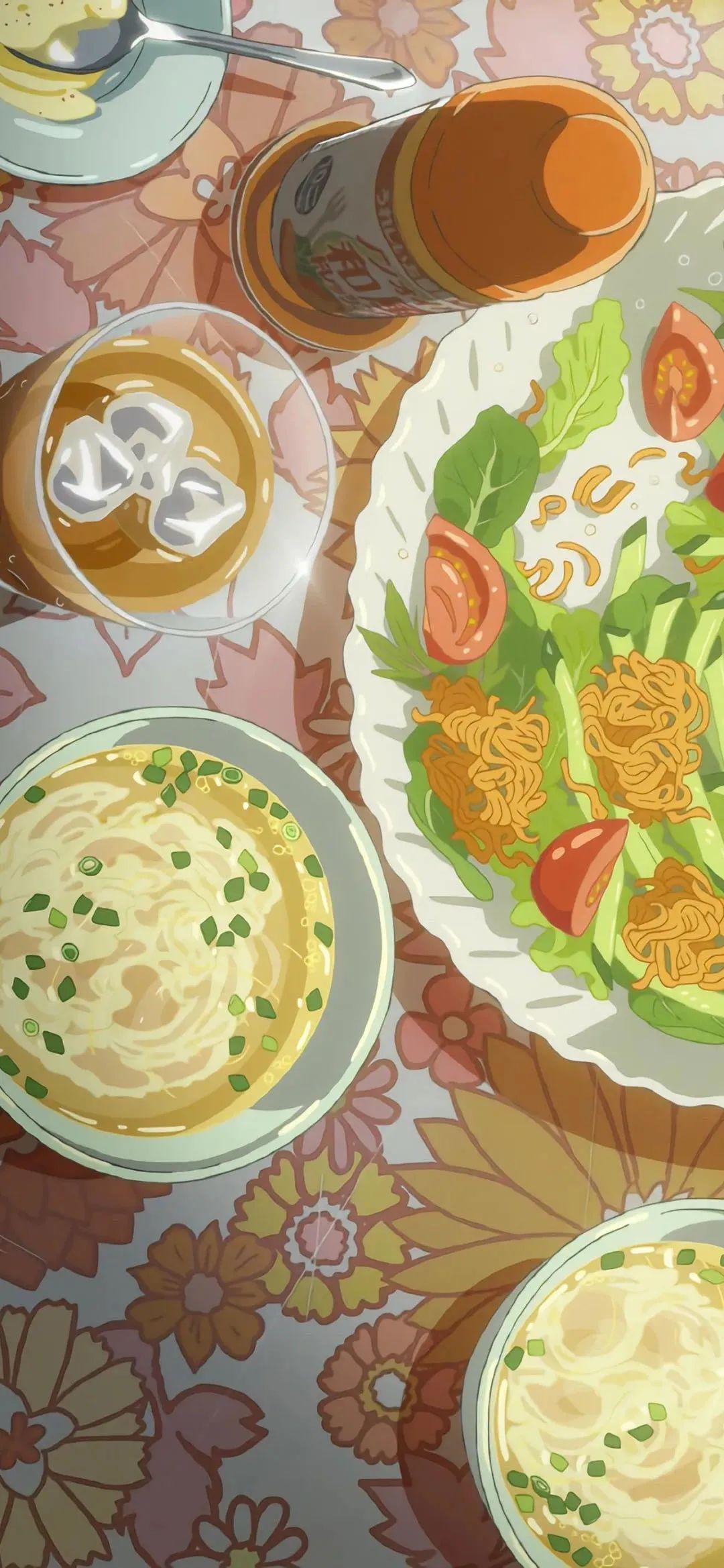 宝藏壁纸丨可爱卡通美食壁纸