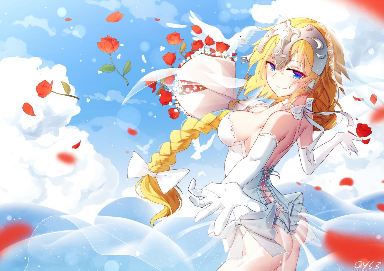 【fate/pixiv】梦中的纯白——婚纱特辑