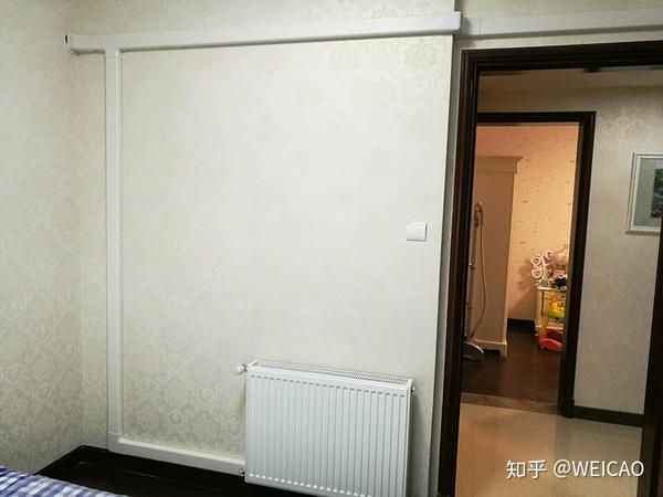 (暖气片 系统管道 pcv卡槽明装1)